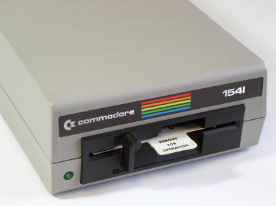 A photo of the Commodore 1541 Floppy Disk Drive