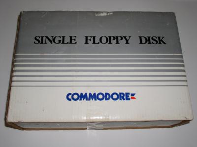 Photo of the original box for an Commodore 1541