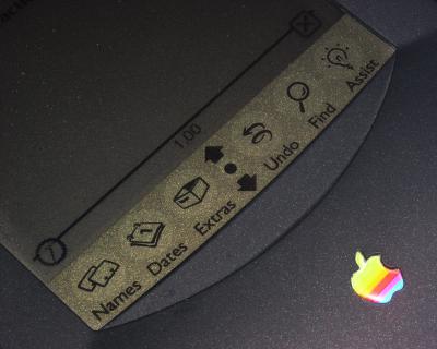 A close-up photo of the Apple Newton Messagepad OMP.