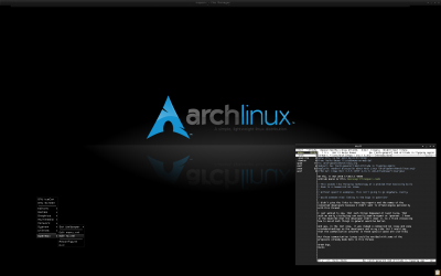 My GNU/Linux desktop screenshot for March 2010