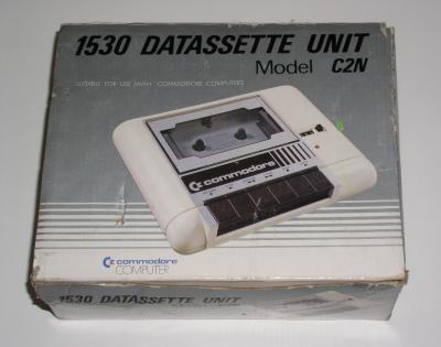 Photo of a box for the Commodore 1530 Datassette